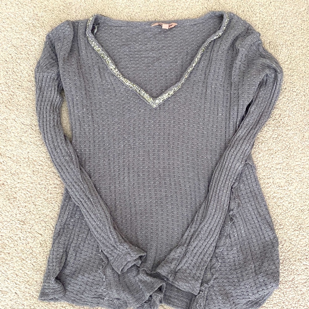 Juicy couture sweater with rhinestones